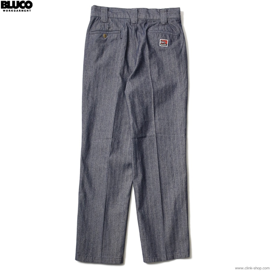BLUCO 12oz DENIM WORK PANTS (HERRINGBONE) [151-41-028]