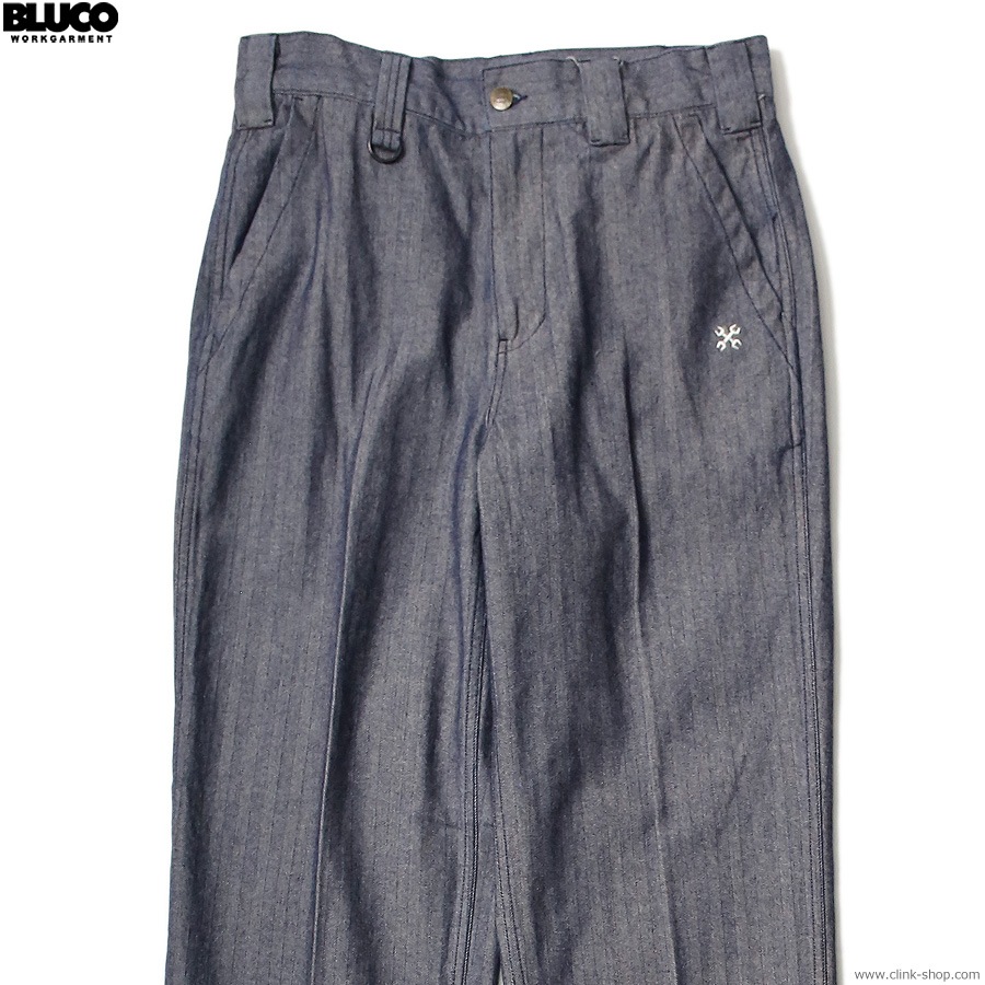 BLUCO 12oz DENIM WORK PANTS (HERRINGBONE) [151-41-028]
