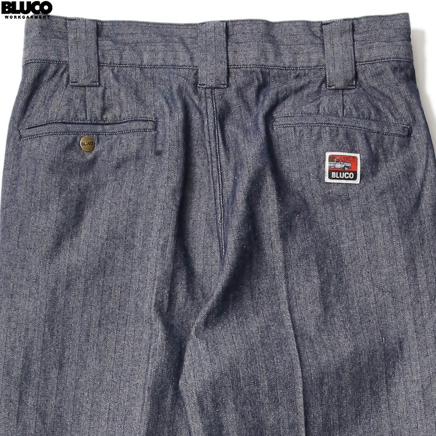 BLUCO 12oz DENIM WORK PANTS (HERRINGBONE) [151-41-028]