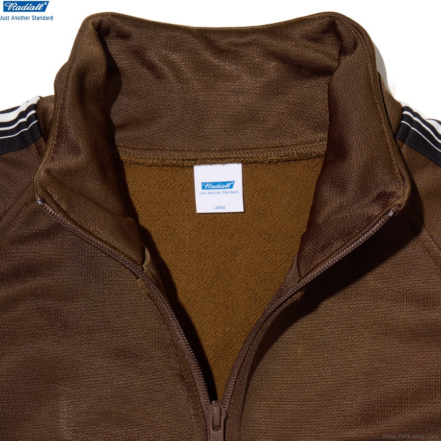 RADIALL Root Down - TRACK JAKCET (BROWN) [RAD-25AW-CUT010]