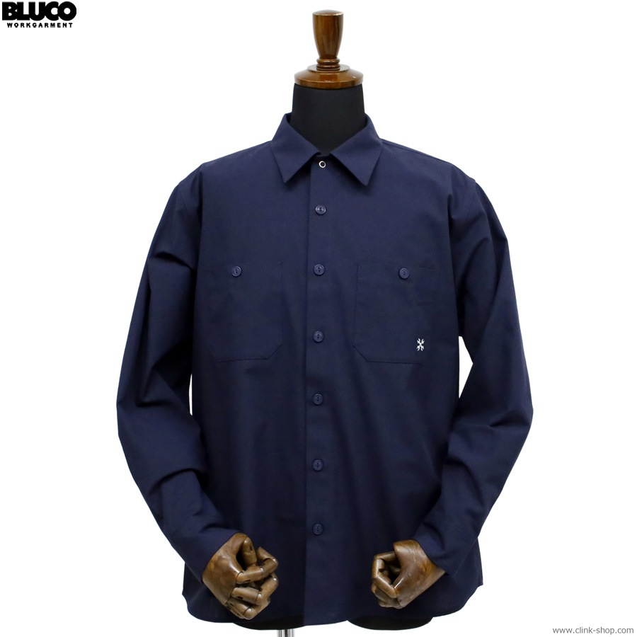 BLUCO ����������ɥ������� L/S -Solid- (NAVY) [161-11-109]