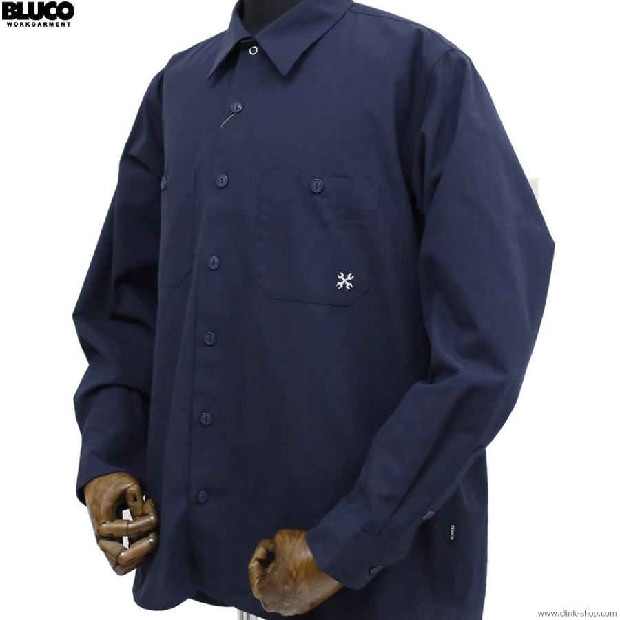 BLUCO ����������ɥ������� L/S -Solid- (NAVY) [161-11-109]