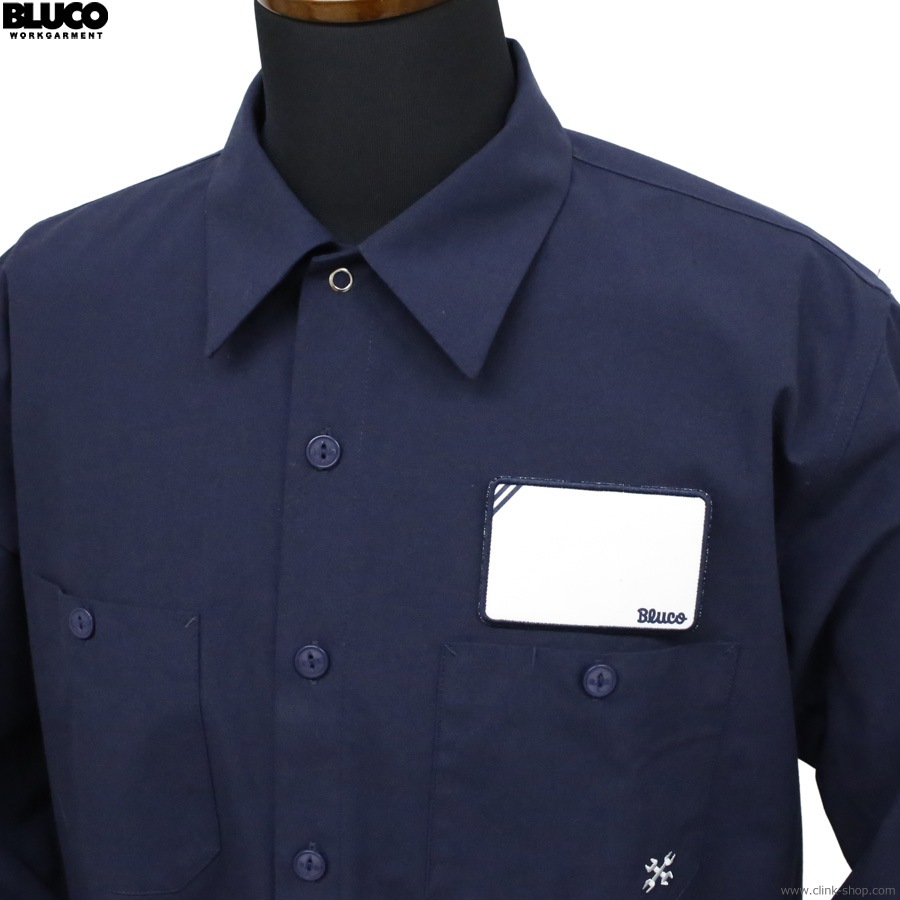 BLUCO ����������ɥ������� L/S -Solid- (NAVY) [161-11-109]