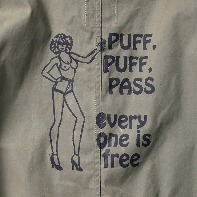 CLINK｜RADIALL PRIMO - SCOOTER COAT / PRINTED (OLIVE)｜東京