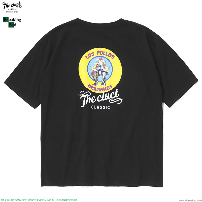 CLINK｜CLUCT LOS POLLOS S/S (BLACK) [BREAKING BAD×CLUCT