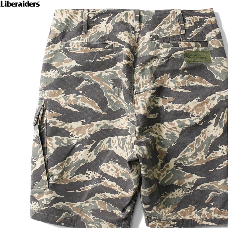 パンツ TENDERLOIN ARMY SHORTS JFC 6P CLINK｜LIBERAIDERS 6 POCKET ARMY SHORTS (TIGER CAMO) #71801｜東京