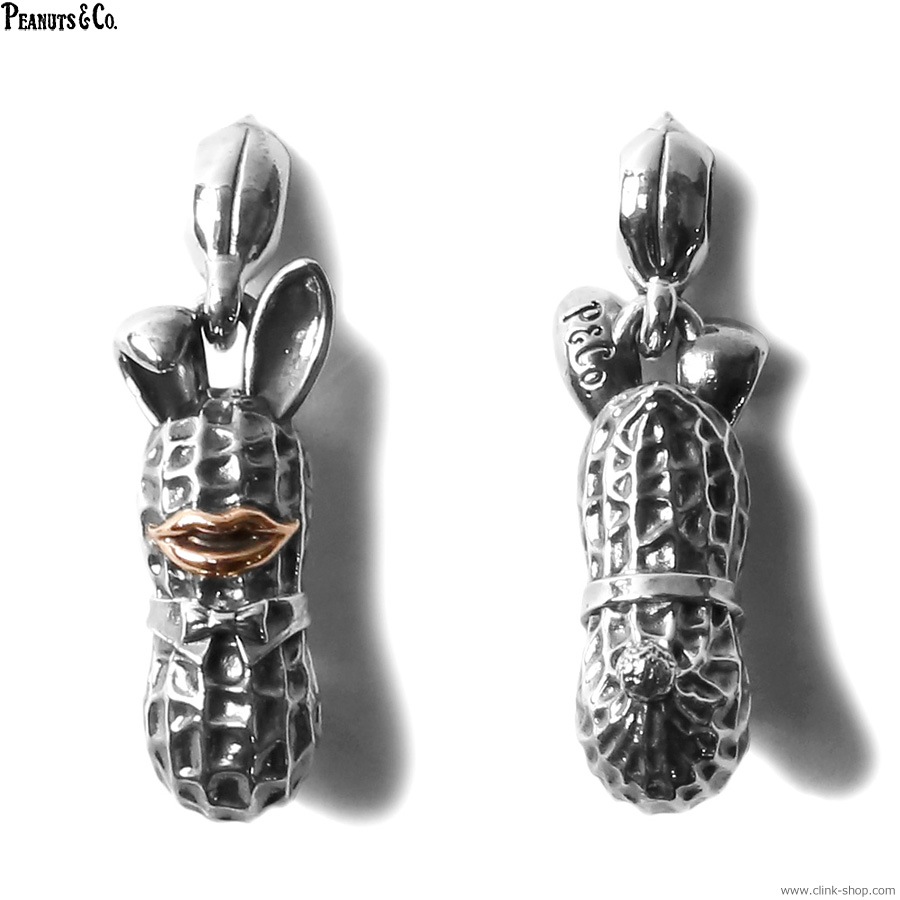 CLINK｜PEANUTS & CO. LARGE BUNNY PEANUTS TOP + CHAIN (SILVER×K10PG
