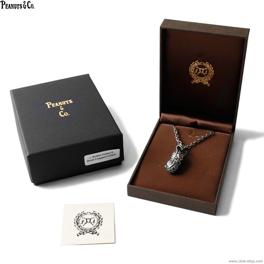 CLINK｜PEANUTS & CO. LARGE BUNNY PEANUTS TOP + CHAIN (SILVER×K10PG