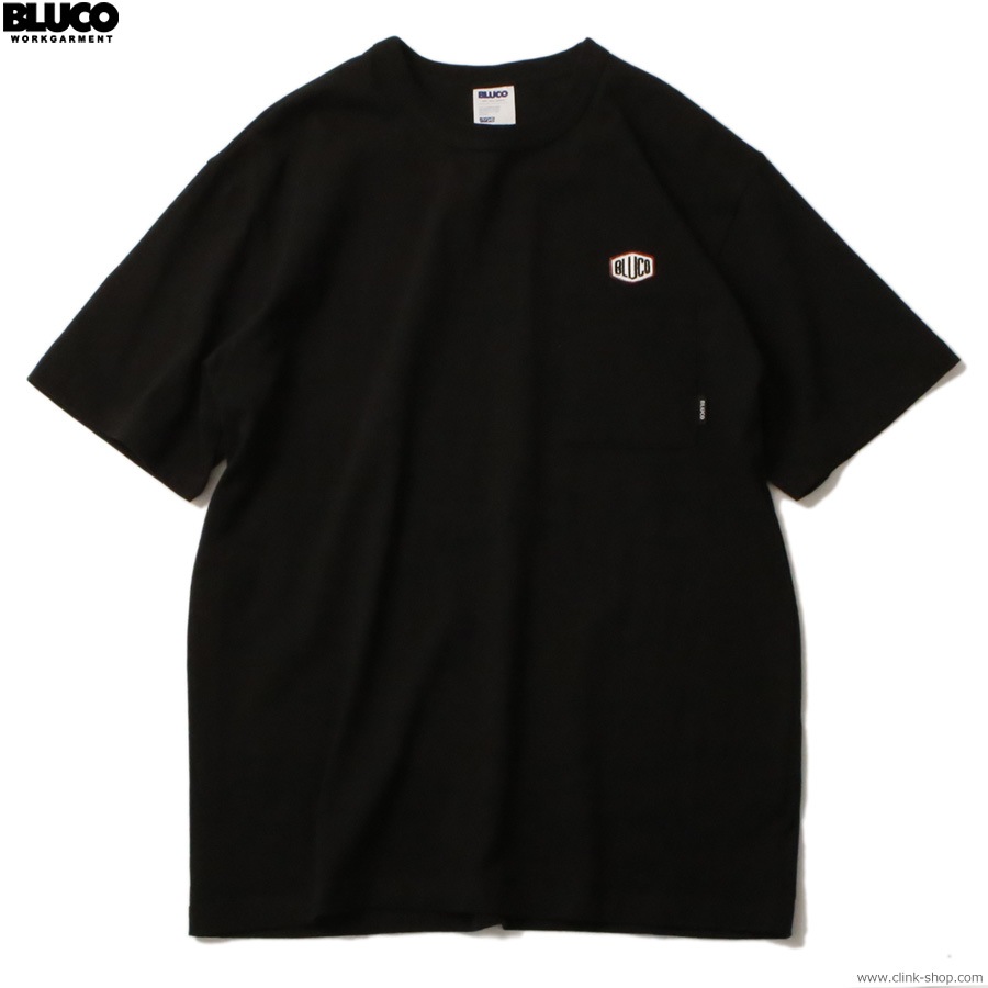 SALE 20��OFF BLUCO POCKET TEE -Hex- (BLACK) [153-22-009]