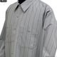 BLUCO ����������ɥ������� L/S -Stripe- (L.GREEN) [161-11-119]