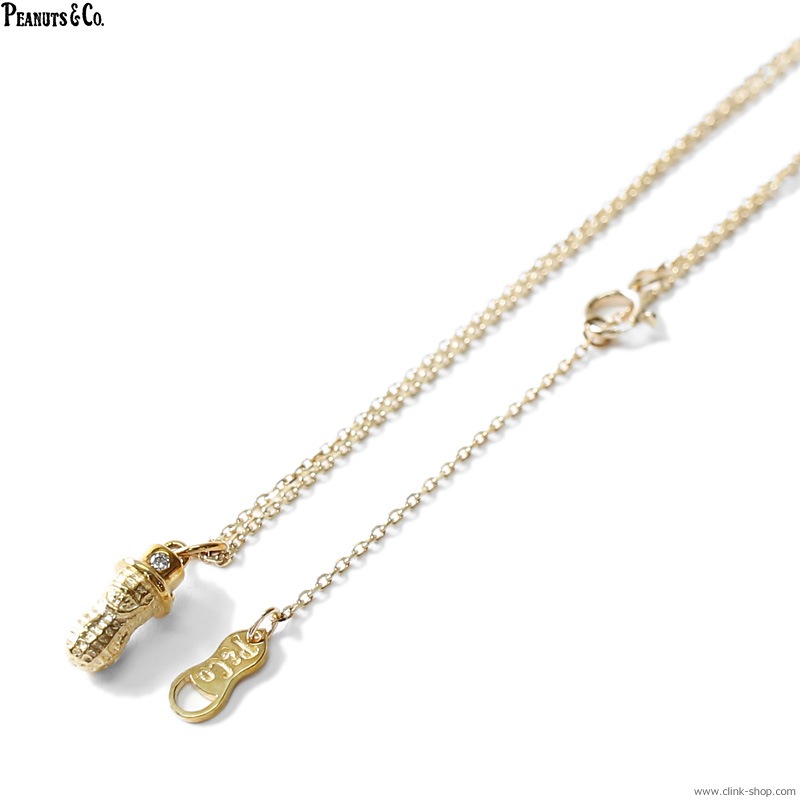 CLINK｜PEANUTS & CO. SMALL PEANUTS TOP IN DIAMOND + NECKLACE (K10