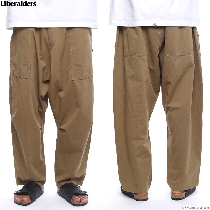 CLINK｜LIBERAIDERS HERRINGBONE SARROUEL PANTS #73701｜東京・吉祥寺