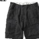 LIBERAIDERS 6 POCKET ARMY SHORTS (BLACK) #71801