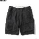 LIBERAIDERS 6 POCKET ARMY SHORTS (BLACK) #71801