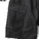 LIBERAIDERS 6 POCKET ARMY SHORTS (BLACK) #71801