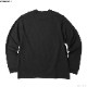 CARHARTT WIP L/S SCRIPT EMBROIDERY T-SHIRTS (BLACK)
