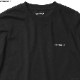 CARHARTT WIP L/S SCRIPT EMBROIDERY T-SHIRTS (BLACK)