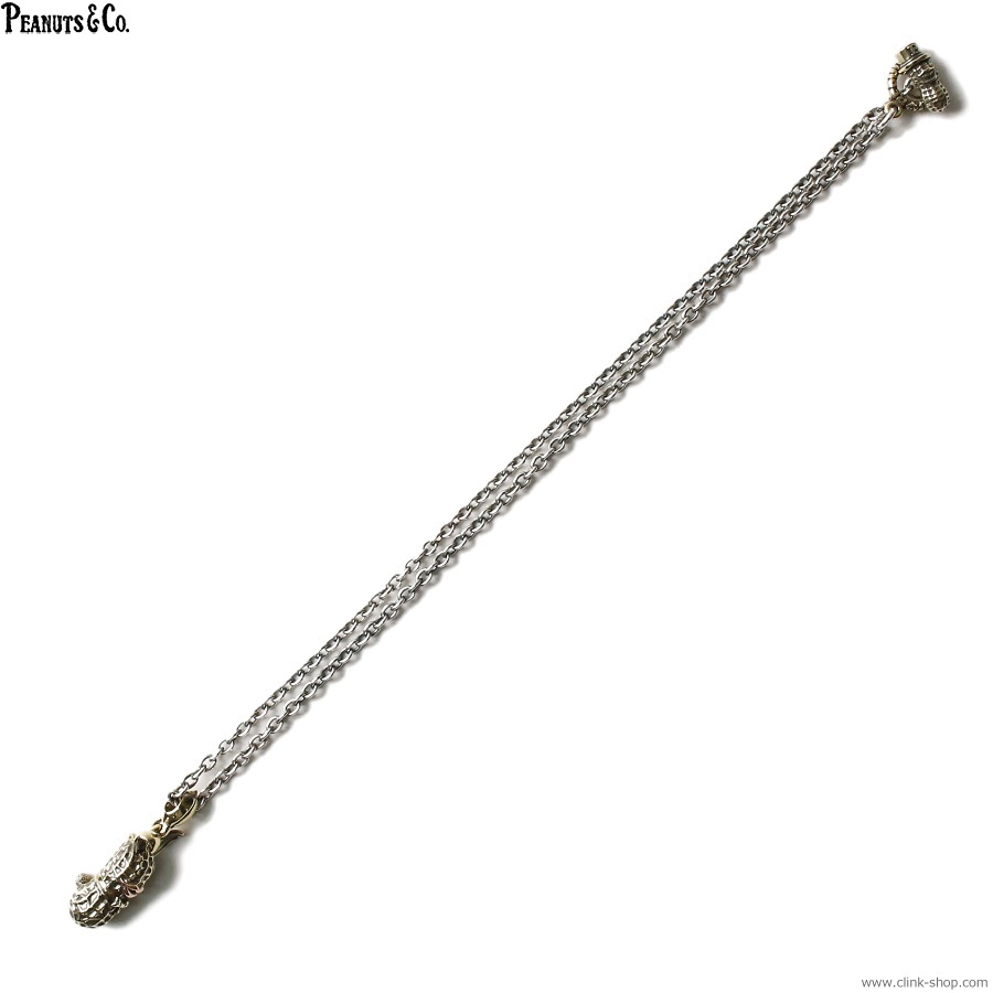 PEANUTS & CO. LARGE BUNNY PEANUTS TOP + CHAIN (BRASS��COPPER)