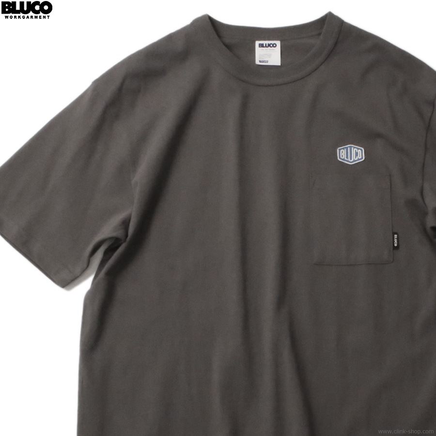 BLUCO POCKET TEE -Hex- (CHARCOAL) [153-22-009]