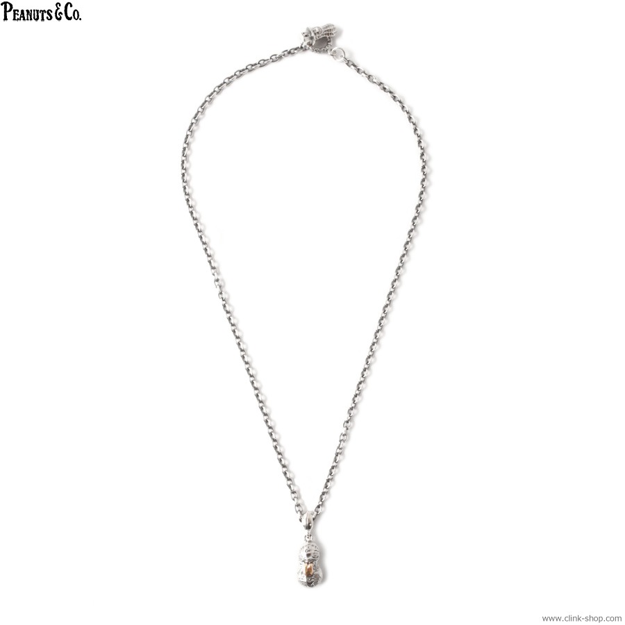 PEANUTS & CO. SMALL BERO TATOO PEANUTS + CHAIN 50cm ROUND (SILVER��K10PGOLD)