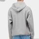 CARHARTT WIP HOODED AMERICAN SCRIPT SWEAT (GREY HEATHER)