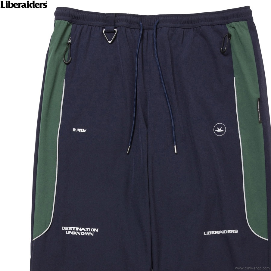 SALE 10��OFF LIBERAIDERS OCTA TRACK PANTS (NAVY) #77714