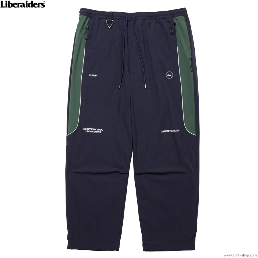 SALE 10��OFF LIBERAIDERS OCTA TRACK PANTS (NAVY) #77714