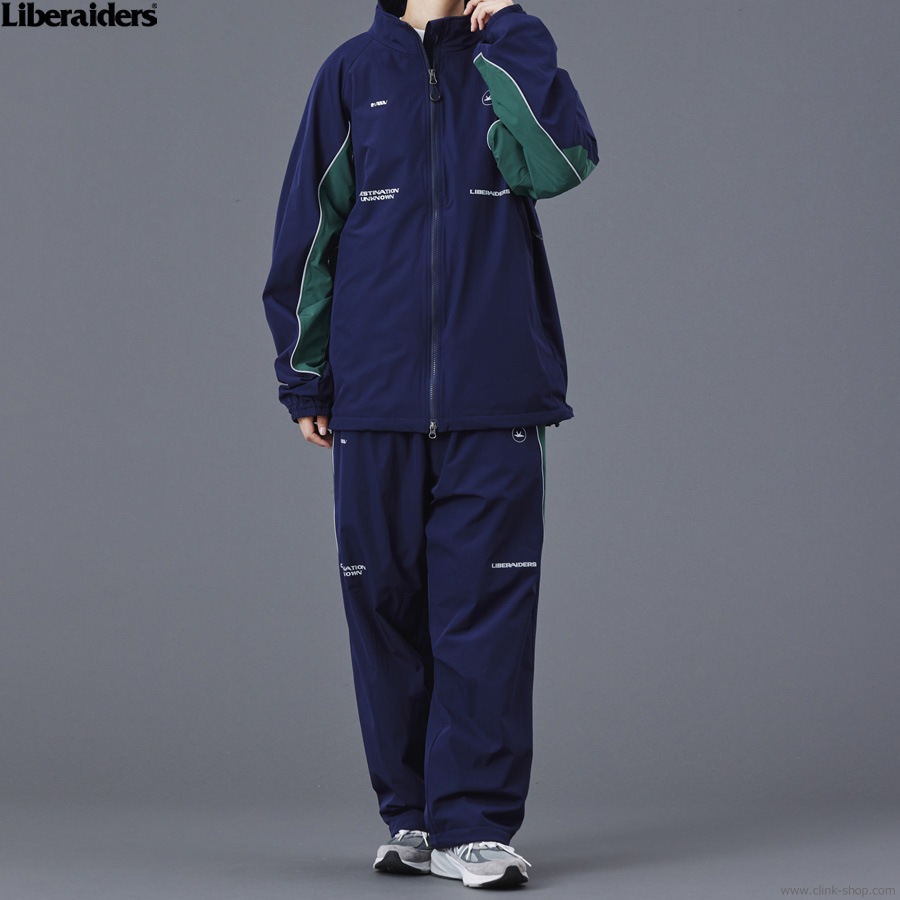 SALE 10��OFF LIBERAIDERS OCTA TRACK PANTS (NAVY) #77714