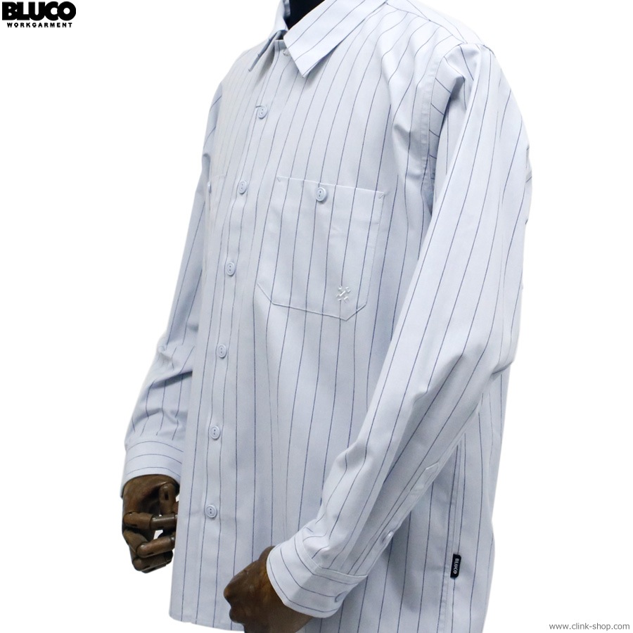 BLUCO ����������ɥ������� L/S -Stripe- (SAX) [161-11-119]