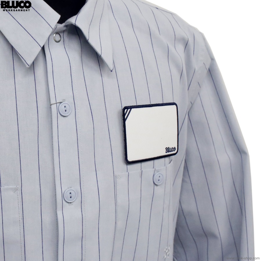 BLUCO ����������ɥ������� L/S -Stripe- (SAX) [161-11-119]