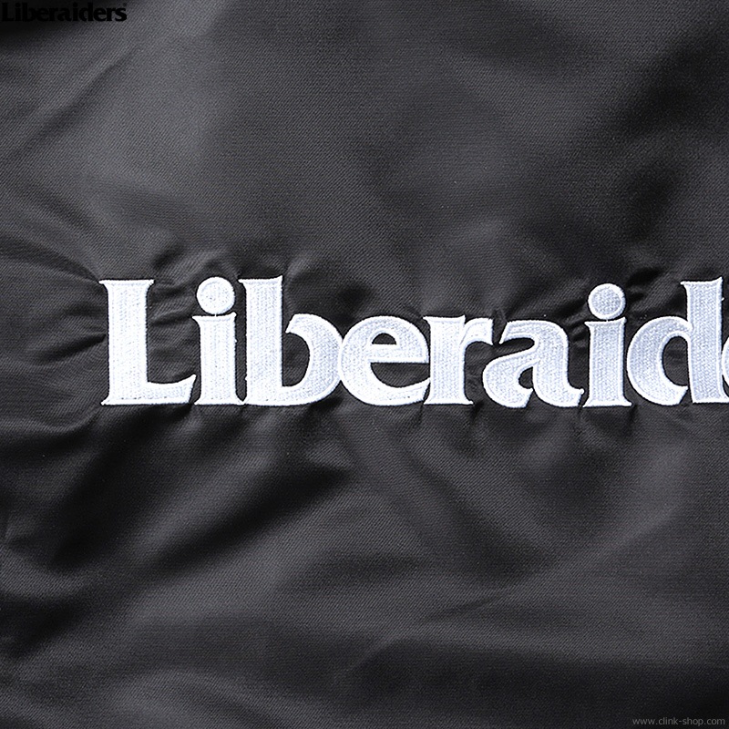 CLINK｜LIBERAIDERS OG EMBROIDERY COACH JACKET (BLACK) #73004｜東京