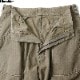 LIBERAIDERS GARMENTDYED HERRINGBONE PANTS (BEIGE) #71704