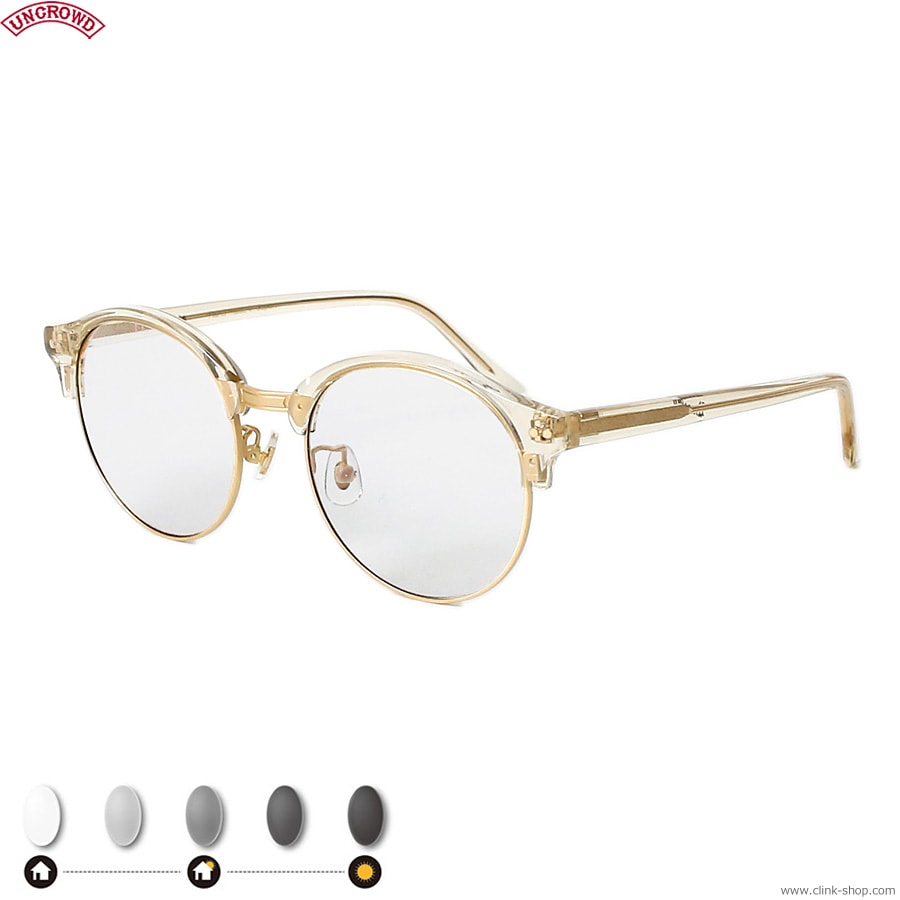 UNCROWD FORTE -PHOTOCHROMIC SERIES- (ANTIQUE CLEAR��GRAYĴ�����) [243-63-048]