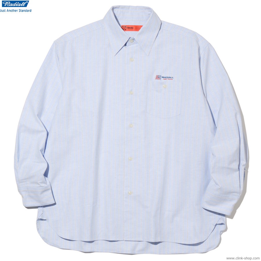 SALE 20��OFF RADIALL Invicta - REGULAR COLLARED SHIRT L/S (SAXE BLUE) [RAD-25AW-SH008]