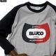 BLUCO �ɥ饤���åȥ� �饰���3/4���꡼�� T����� - Champ - (H.GRAY-BLACK) [161-12-023]
