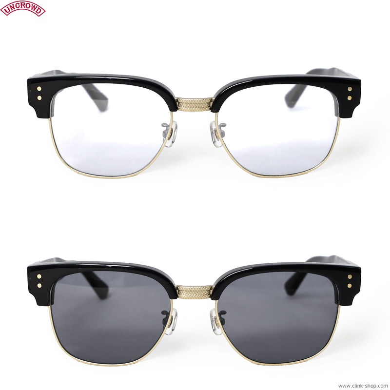 CLINK｜UNCROWD LANCER -PHOTOCHROMIC SERIES- (BLACK×GRAY調光レンズ