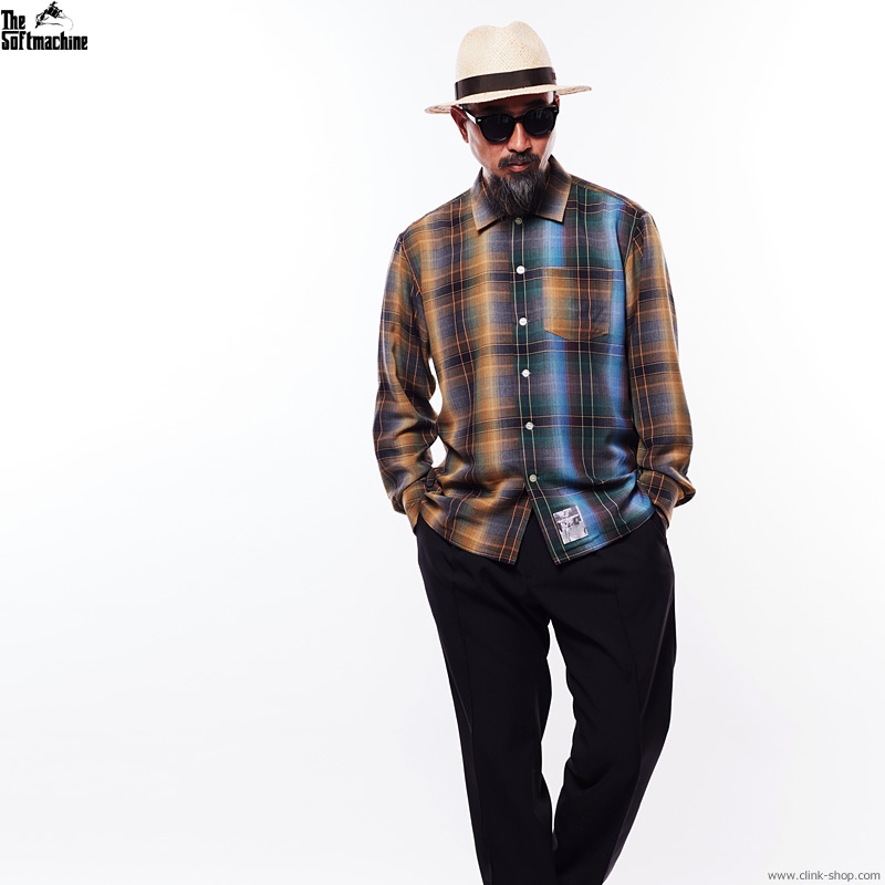 CLINK｜SOFTMACHINE SHADOW SHIRTS L/S (YELLOW)｜東京・吉祥寺