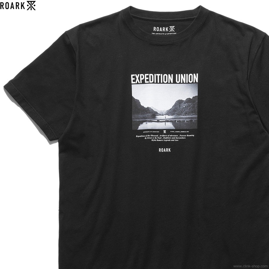 ROARK "EXPEDITION UNION" PHOTO TEE (BLACK)