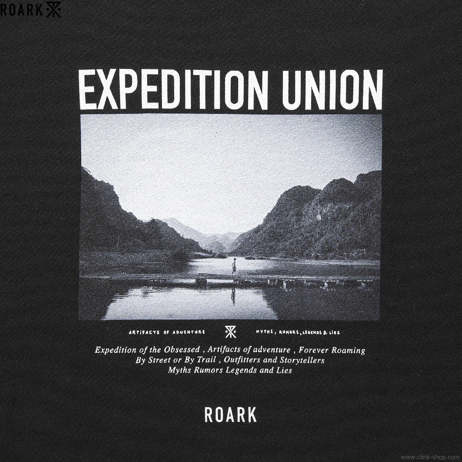 ROARK "EXPEDITION UNION" PHOTO TEE (BLACK)
