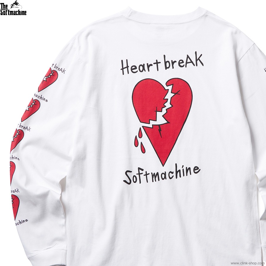 SOFTMACHINE HEARTBREAK L/S (WHITE)