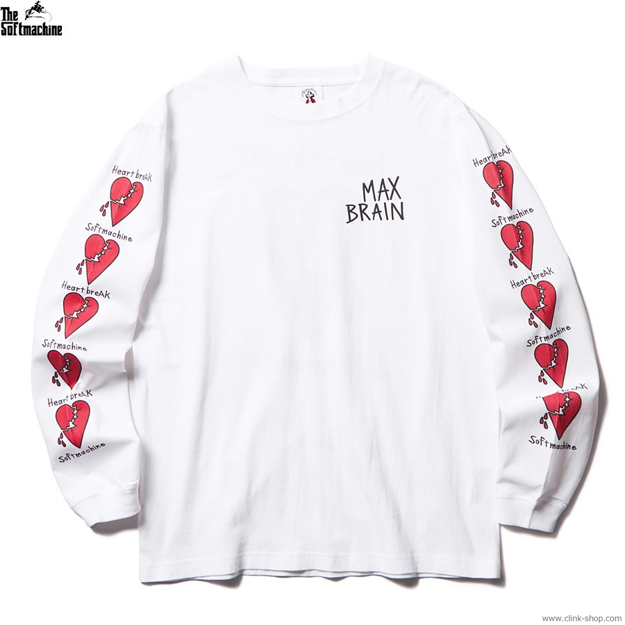 SALE 10OFF SOFTMACHINE HEARTBREAK L/S (WHITE)