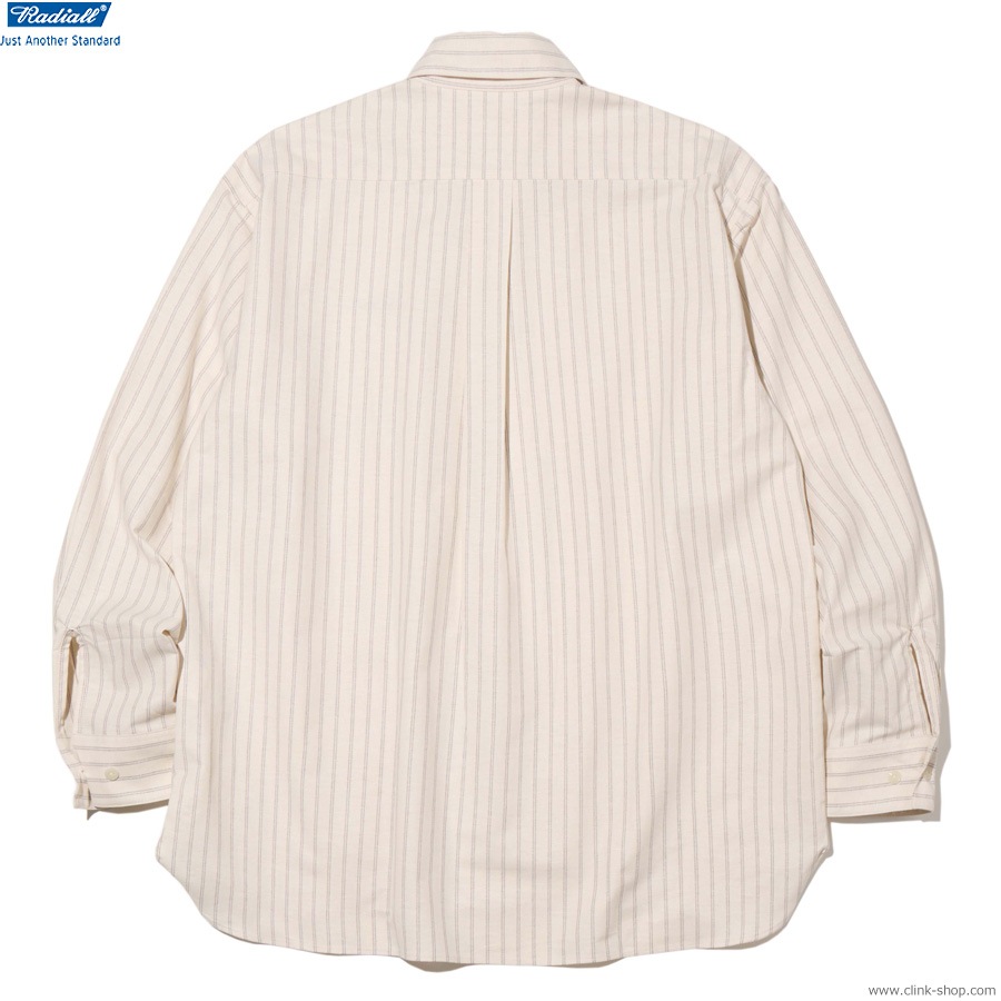 RADIALL Invicta - REGULAR COLLARED SHIRT L/S (OFF WHITE) [RAD-25AW-SH008]