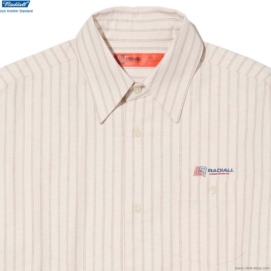 RADIALL Invicta - REGULAR COLLARED SHIRT L/S (OFF WHITE) [RAD-25AW-SH008]
