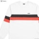 BRIXTON BROCKTON L/S STANDARD TEE (WHITE)