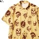 SOFTMACHINE SKULLS SHIRTS S/S (YELLOW)