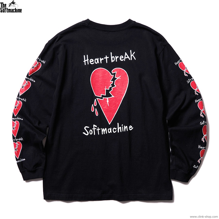 SOFTMACHINE HEARTBREAK L/S (BLACK)