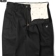BLUCO 2-TUCK WORK PANTS (BLACK) [151-41-002]