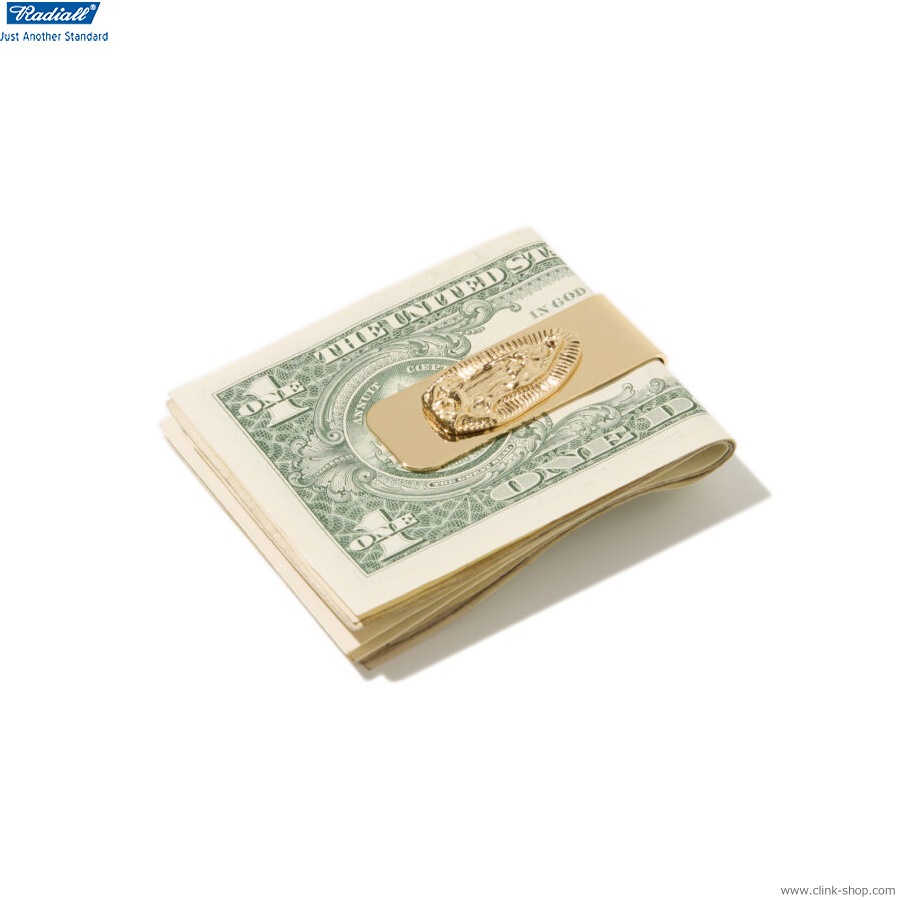 RADIALL CRADLE - MONEY CLIP (GOLD PLATED) [RAD-MC001]