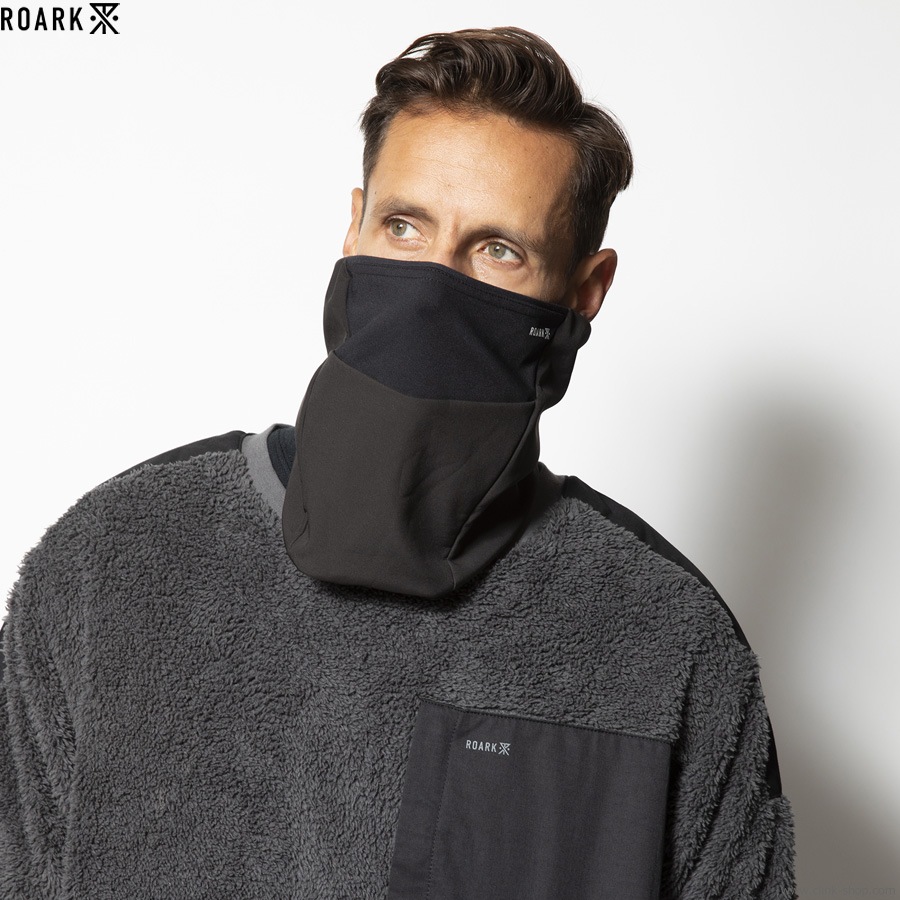 ROARK REVIVAL BERING NECK GAITER 2.0 (BLACK)