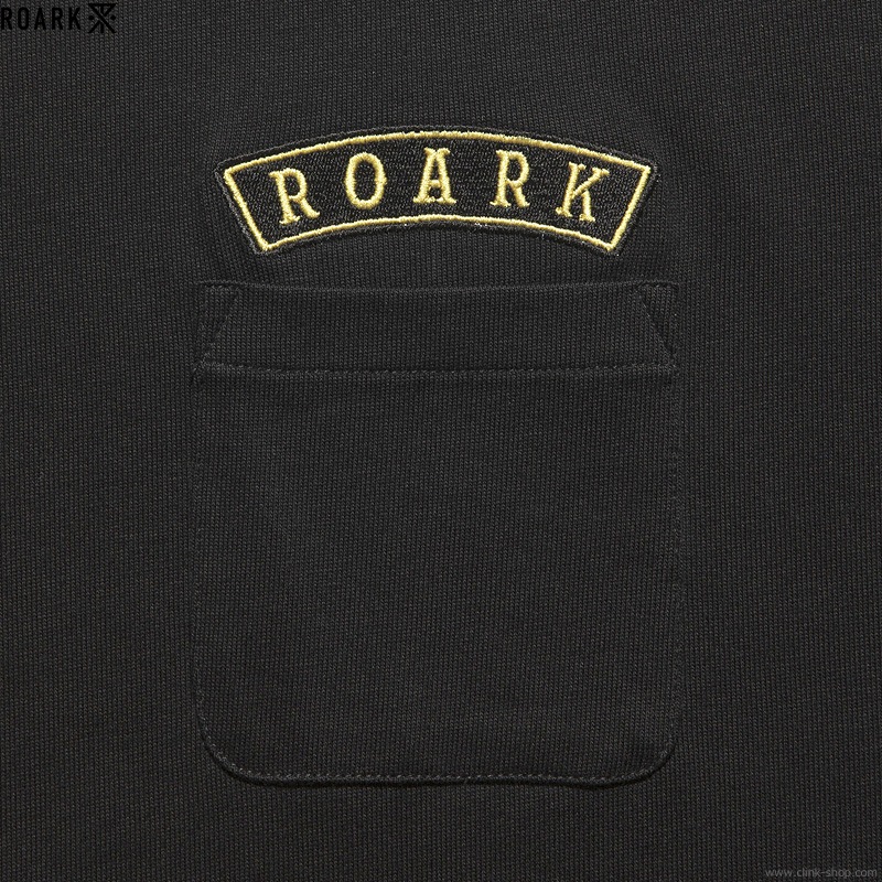 ROARK ��MEDIEVAL�� 9.3oz H/W POCKET TEE (BLACK)